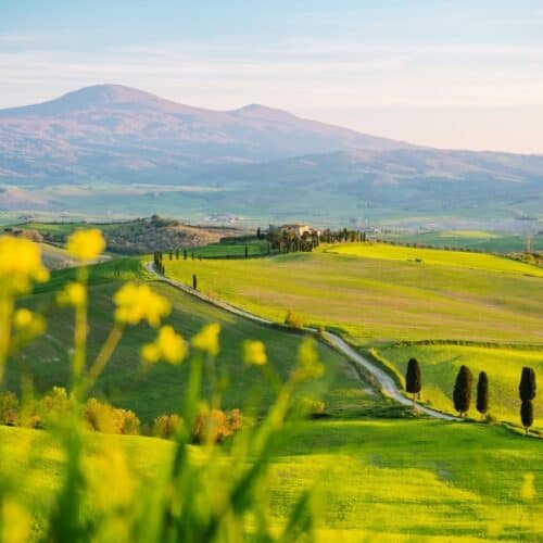 1 week tuscany itinerary in a villa featured