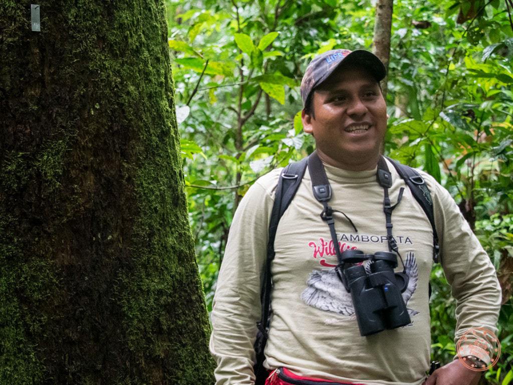 our jungle guide paul from refugio amazonas