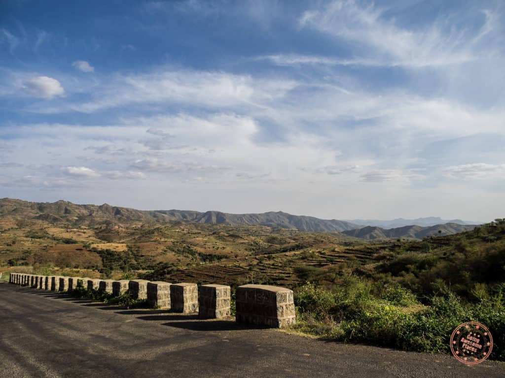 Beautiful Landscape Driving in Omo Valley