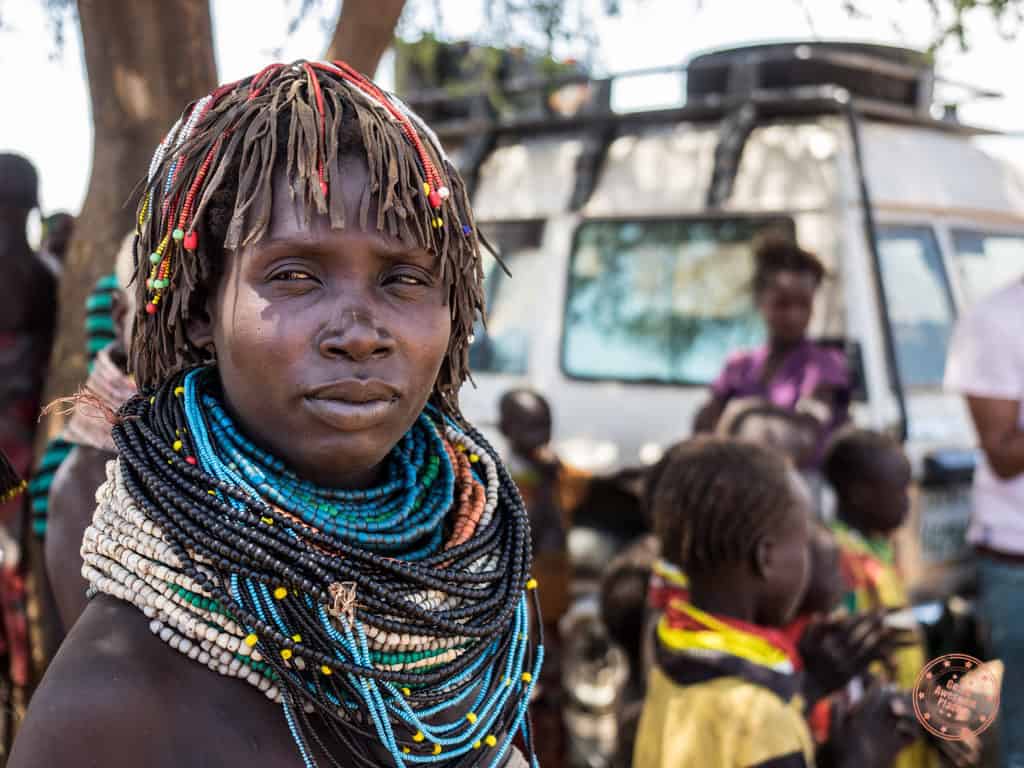 Woman of Nyangatom Tribe ethiopia travel guide for omo valley