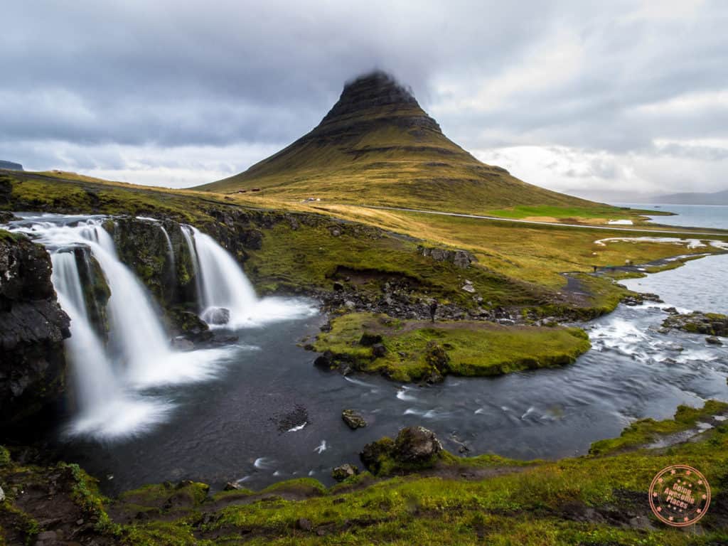 Kirkjufell in Snafellsnes Peninsula in Iceland