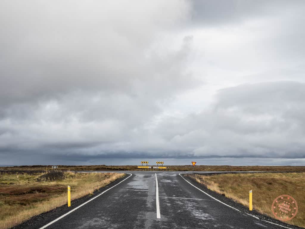 iceland road trip road signs