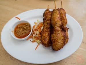 Thai Skewers at Sala Thai at Kells House & Gardens