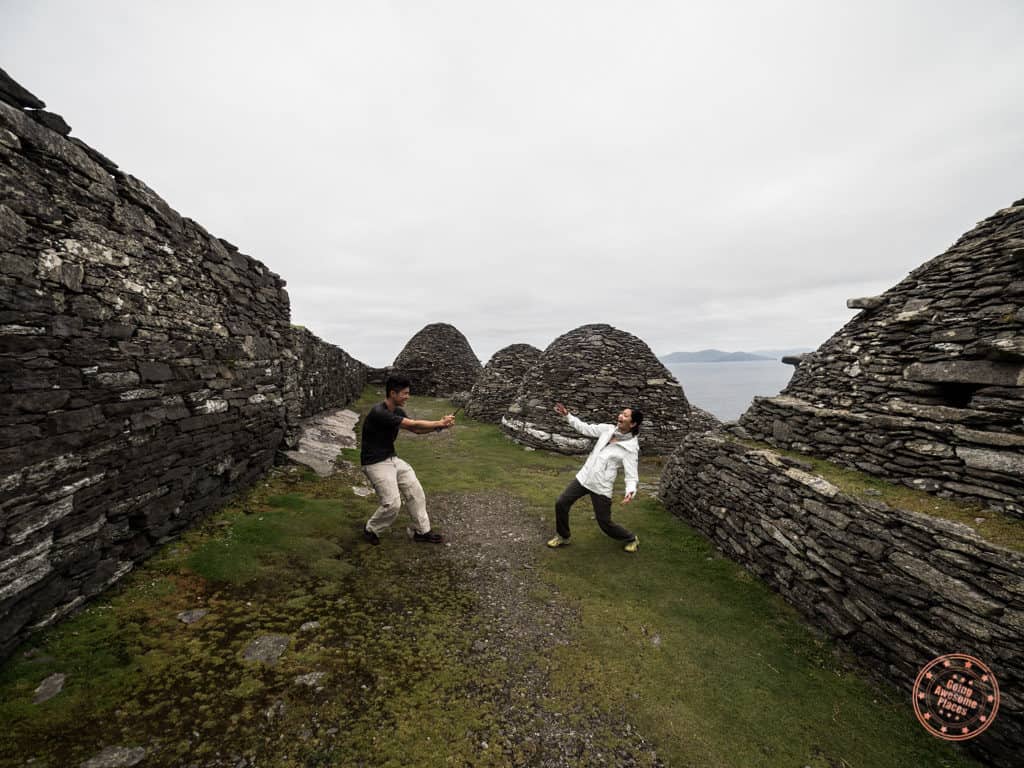 Will wielding a Sith lightsaber at Skellig Michael