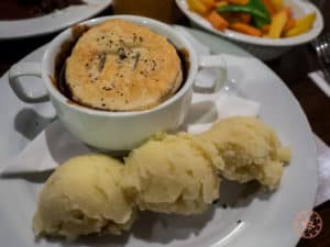 Guiness Meat Pie Dinner at Cruises Pub in Ennis 