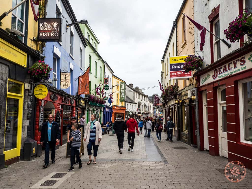 Pedestrian Streets of Galway