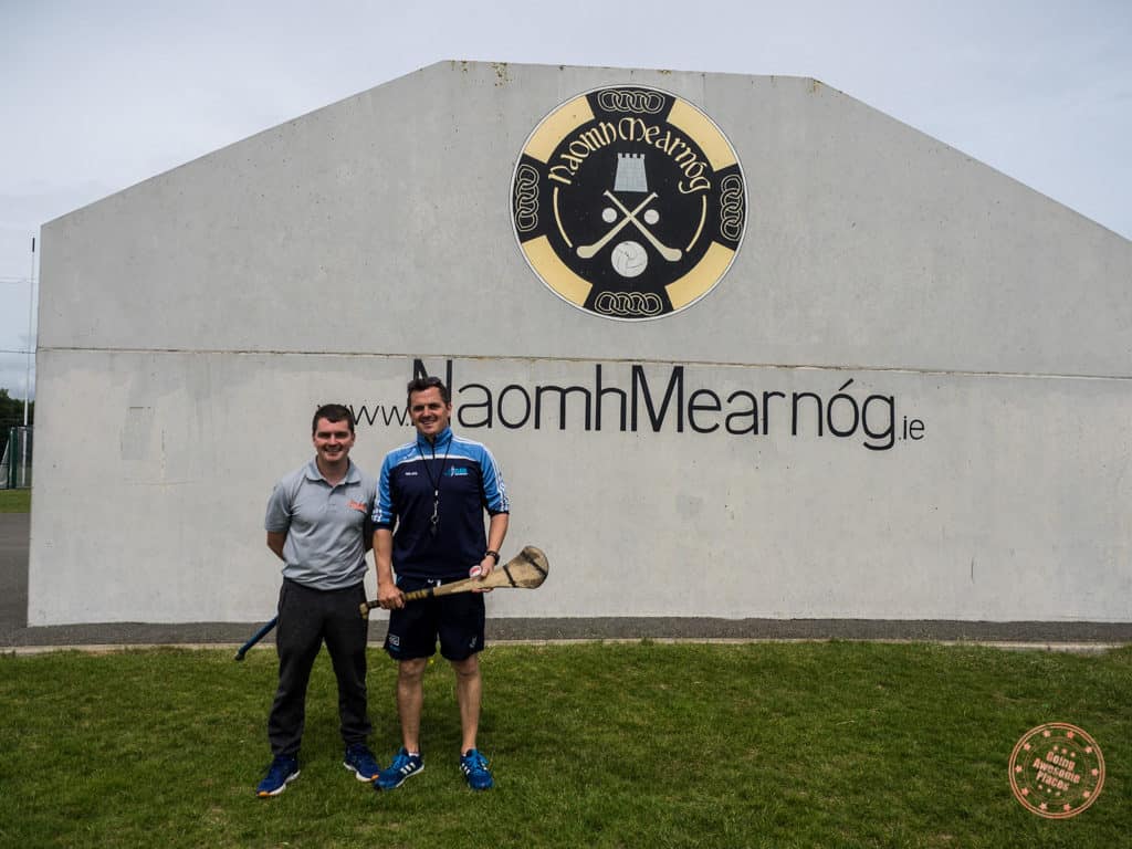 Neil and Gareth from Clash Gaelic Games