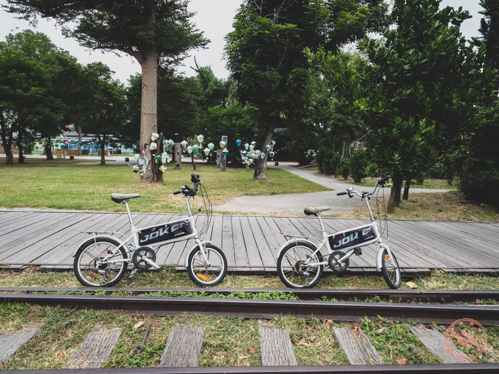 Riding Bicycles in Taitung