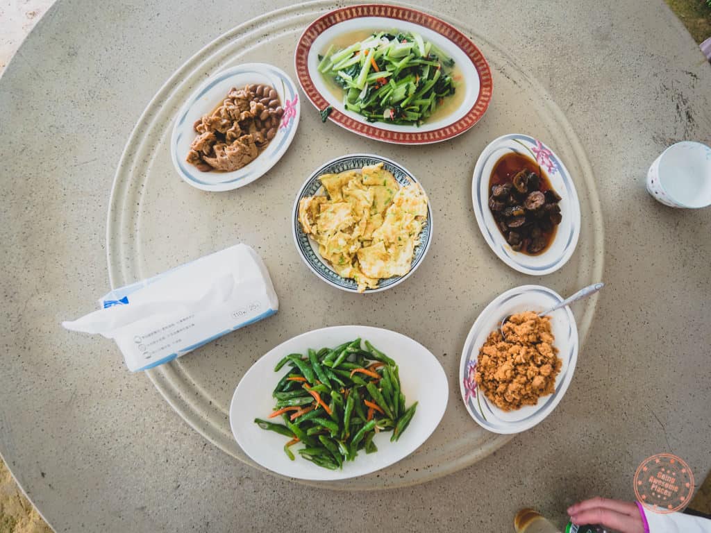 Tribal Breakfast In The Mountains of Taroko