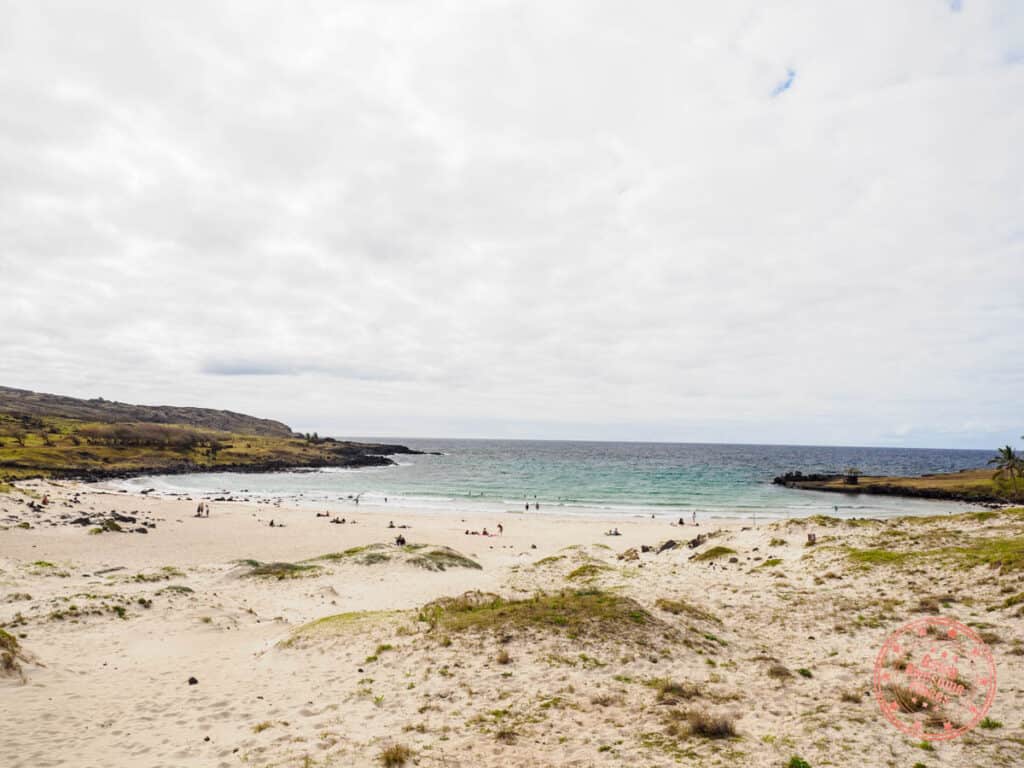 anakena beach easter island