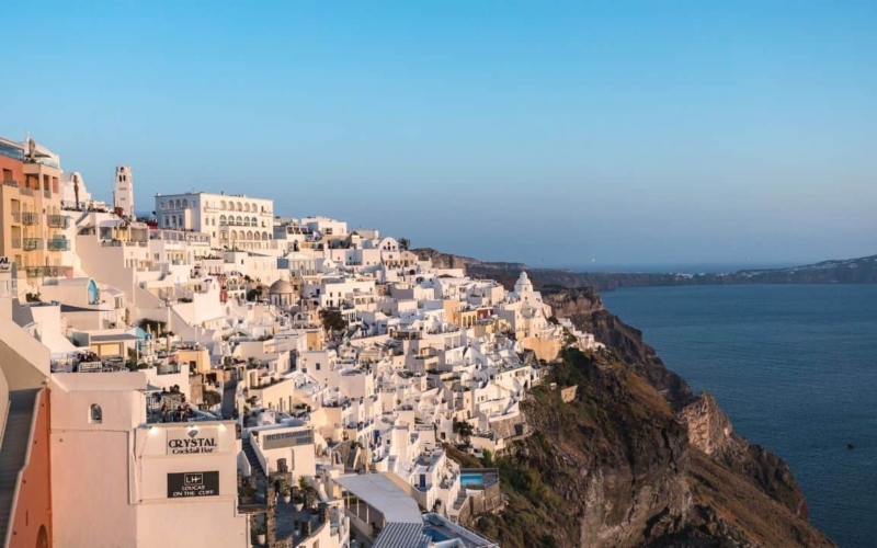 athens to santorini featured