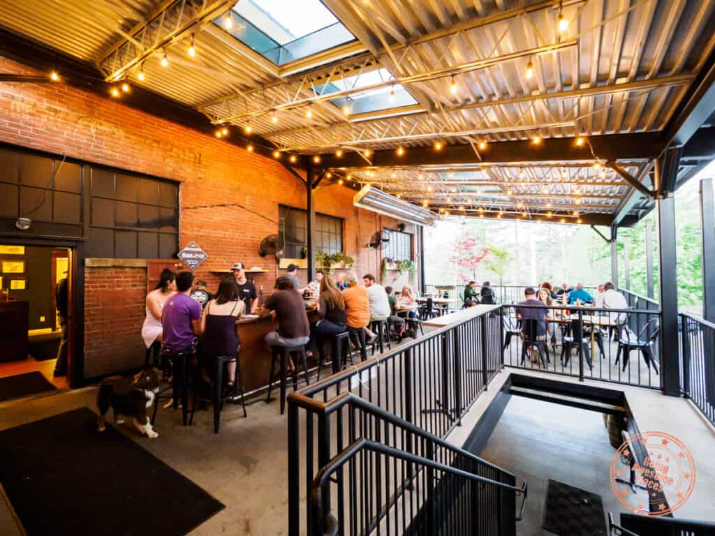 boojum taproom outdoor patio