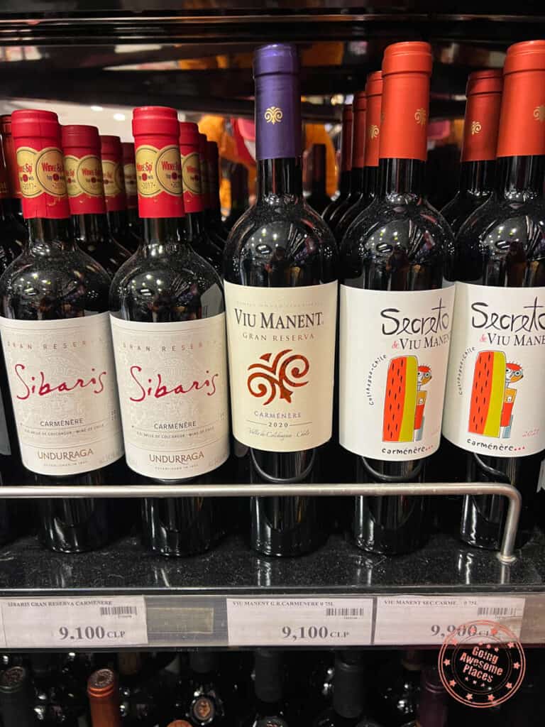 chilean carmenere wine
