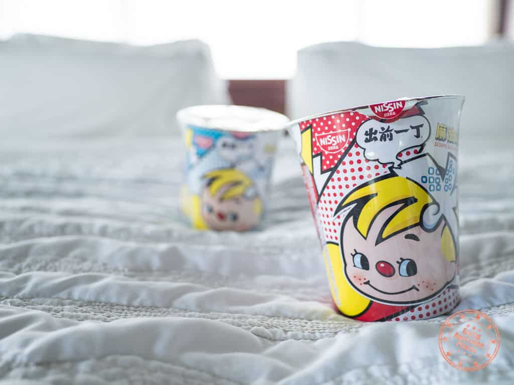 how to keep costs in bora bora low with cup noodles