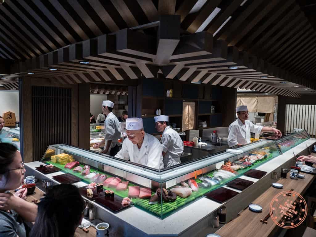daiwa sushi toyosu market interior