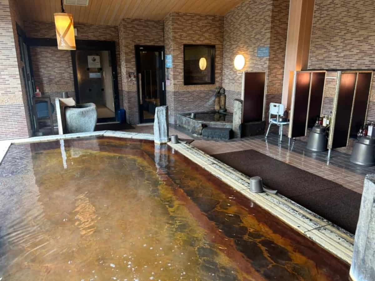 onsen inside dormy inn akita