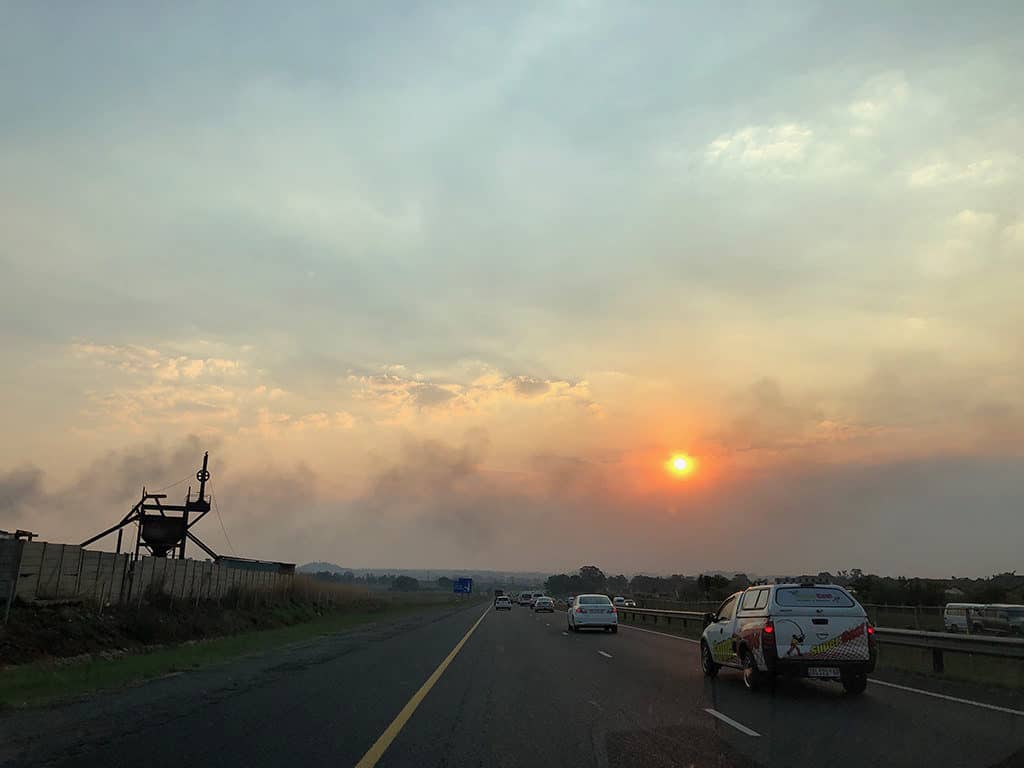 driving on the left side of the road in south africa