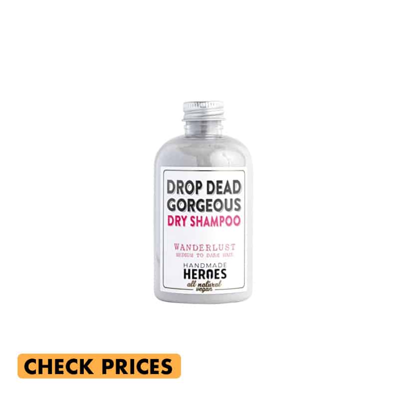 drop dead gorgeous dry shampoo by handmade heroes