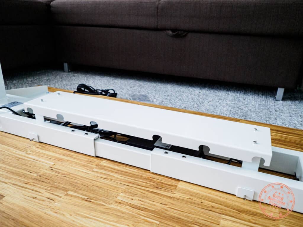 effydesk terradesk assembly upside down