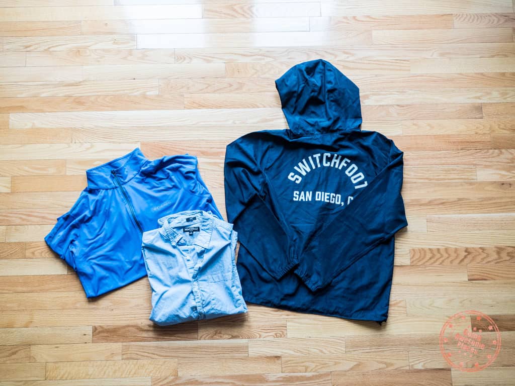 jackets and layers to pack to egypt