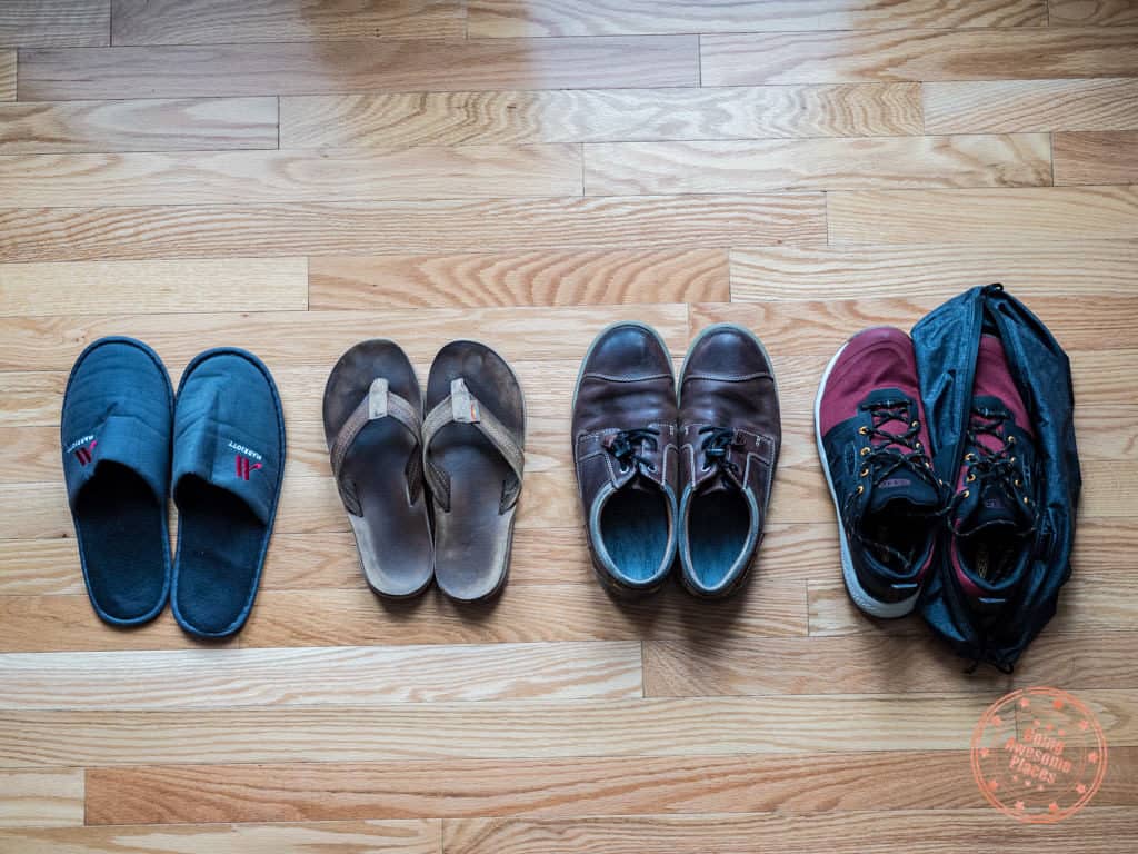 footwear to pack to egypt