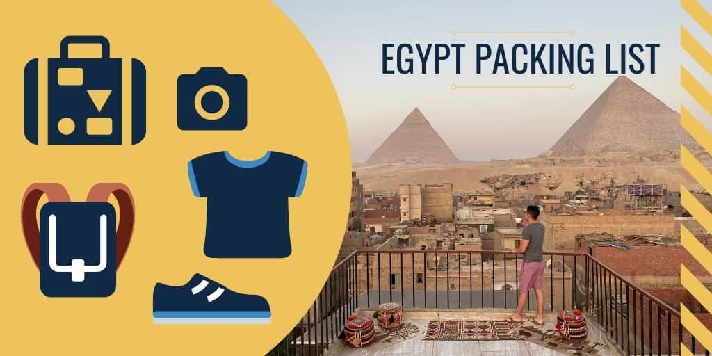 what to pack for egypt packing list