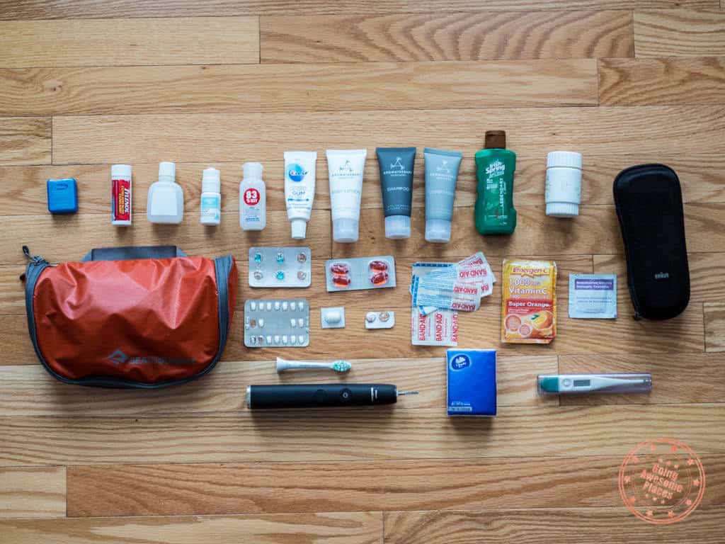 toiletries what to pack for egypt