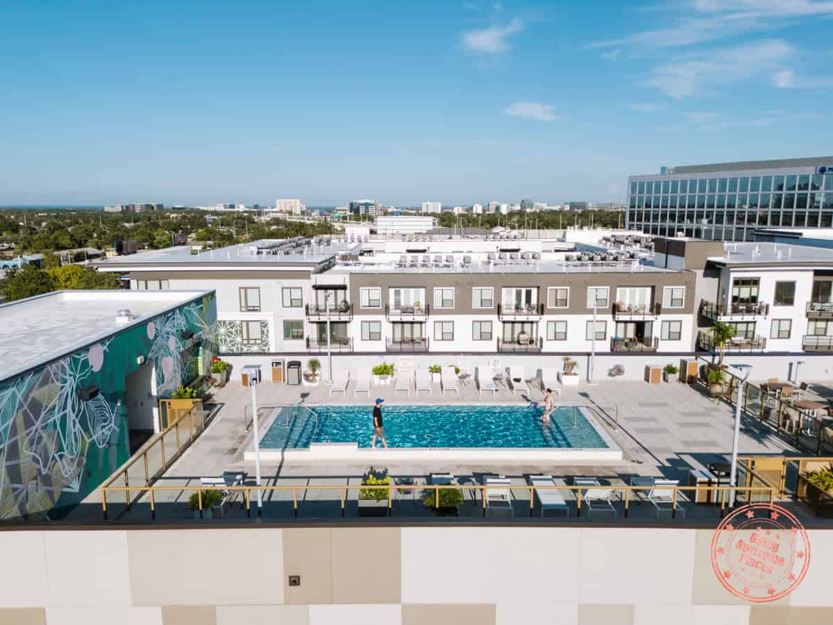 element tampa midtown rooftop pool