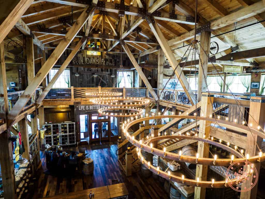 five oaks farm kitchen restaurant in sevierville tennessee