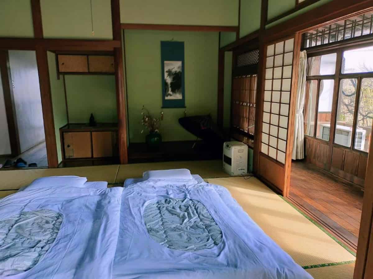 standard double room at guesthouse sakichi