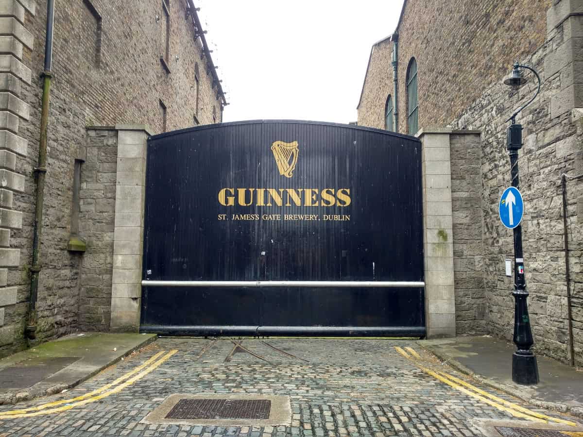 guinness st. james gate brewery