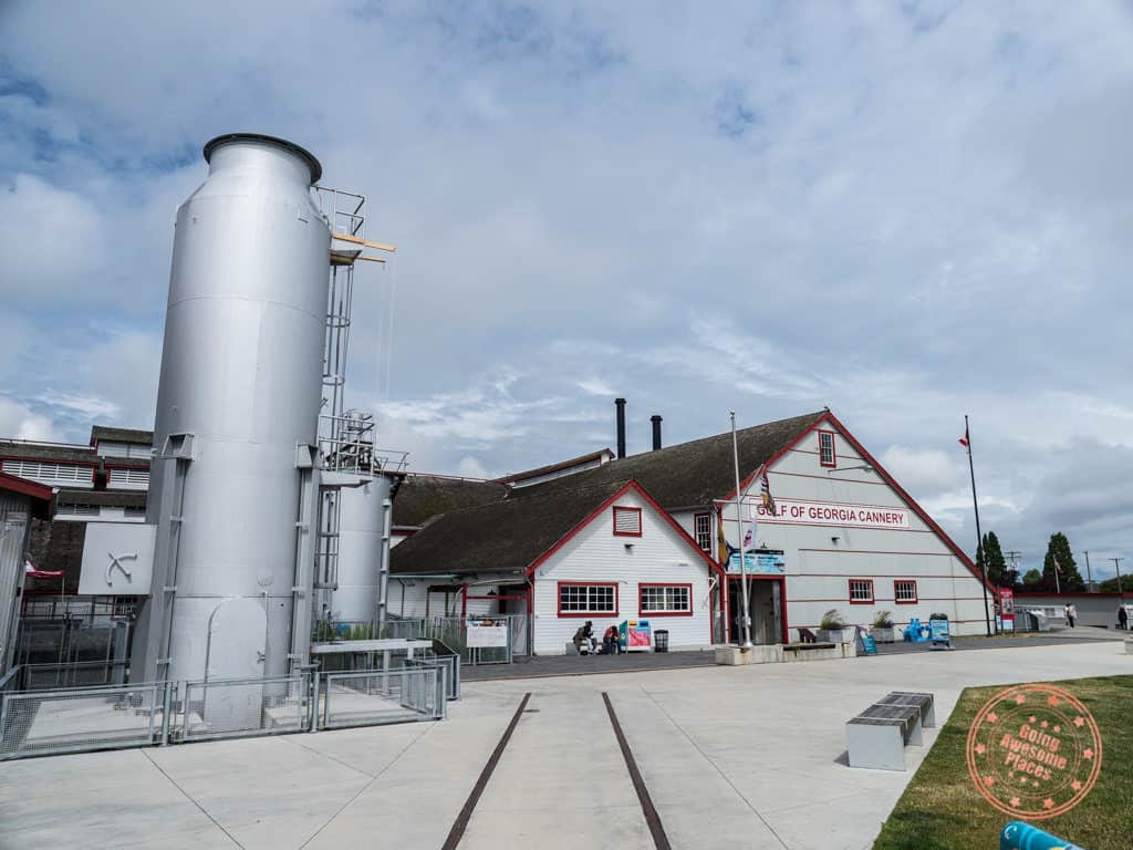 gulf of georgia cannery exterior