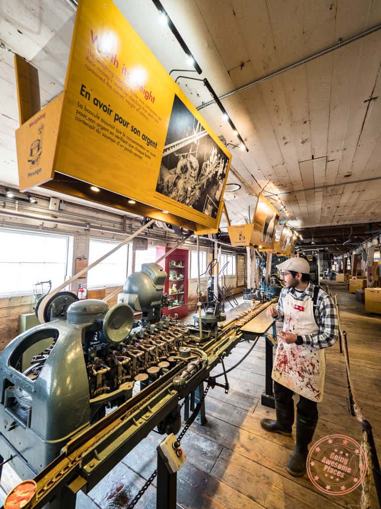 gulf of georgia cannery machine tour experience