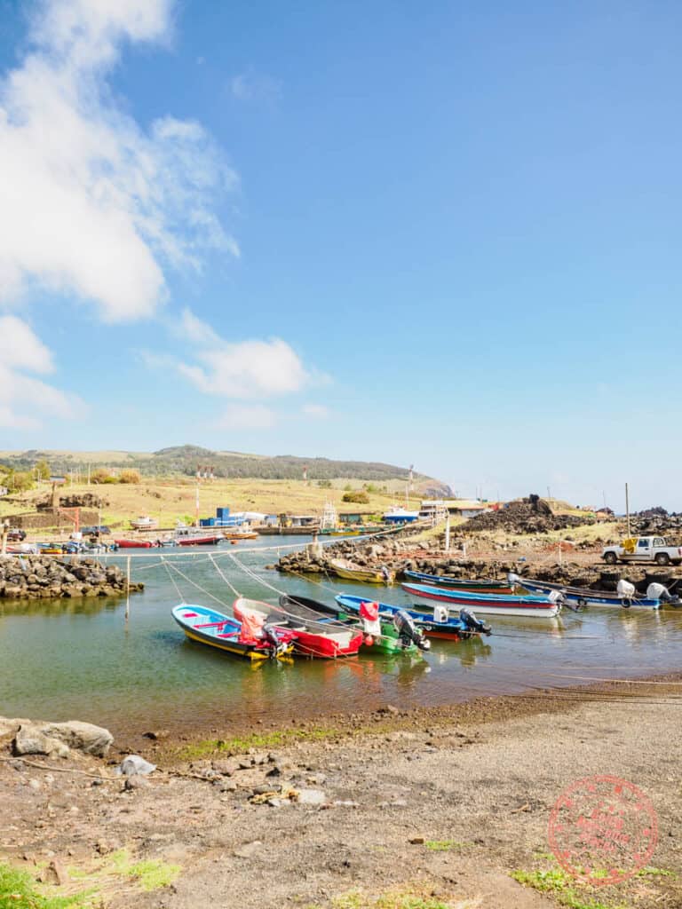 hanga piko port for commercial cargo