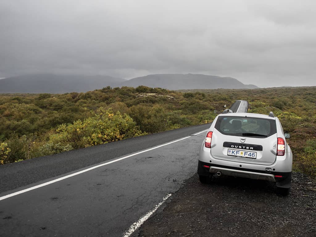 Renting an SUV in Iceland with Blue Car Rental without the use of car rental coupon codes