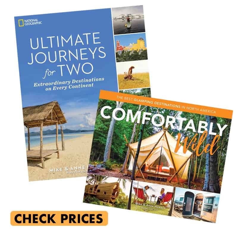 inspiration travel books by mike and anne howard ultimate journeys for two and comfortably wild