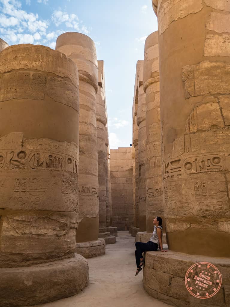 karnak temple hypostyles columns