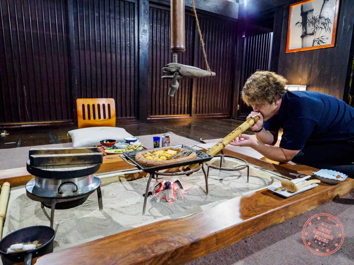 kouya farm house host cooking traditional dinner