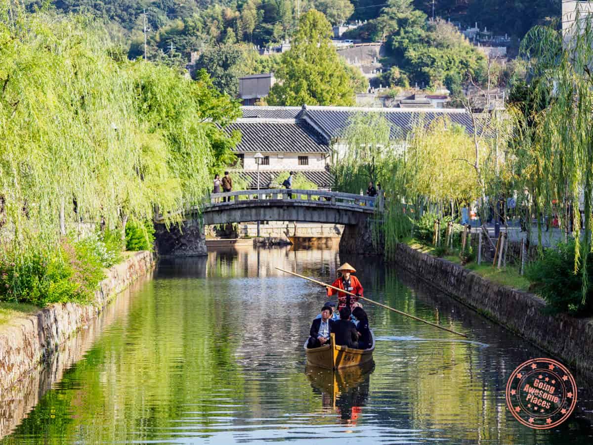 kurashiki historic town canal punting near okayama in 12 day shikoku itinerary