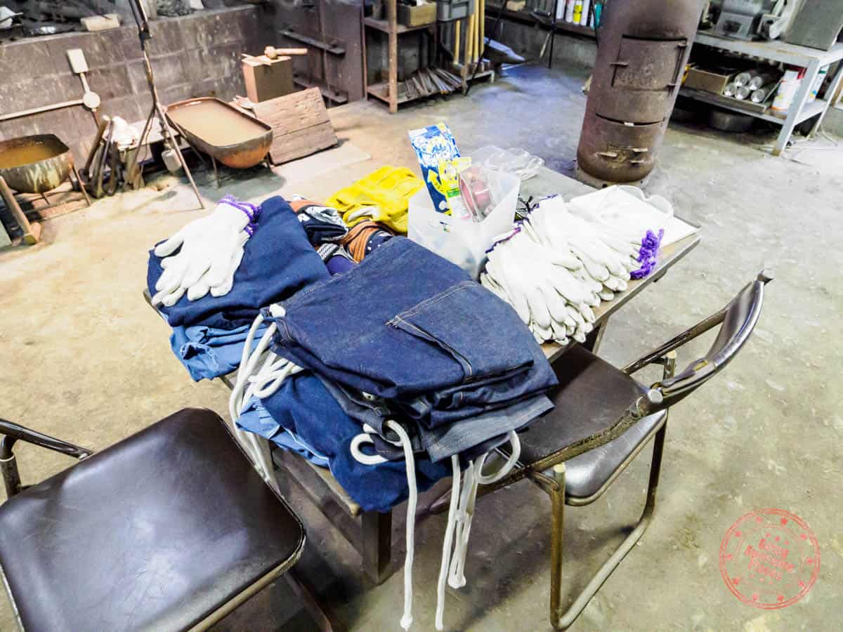 kurogane workshop safety equipment provided