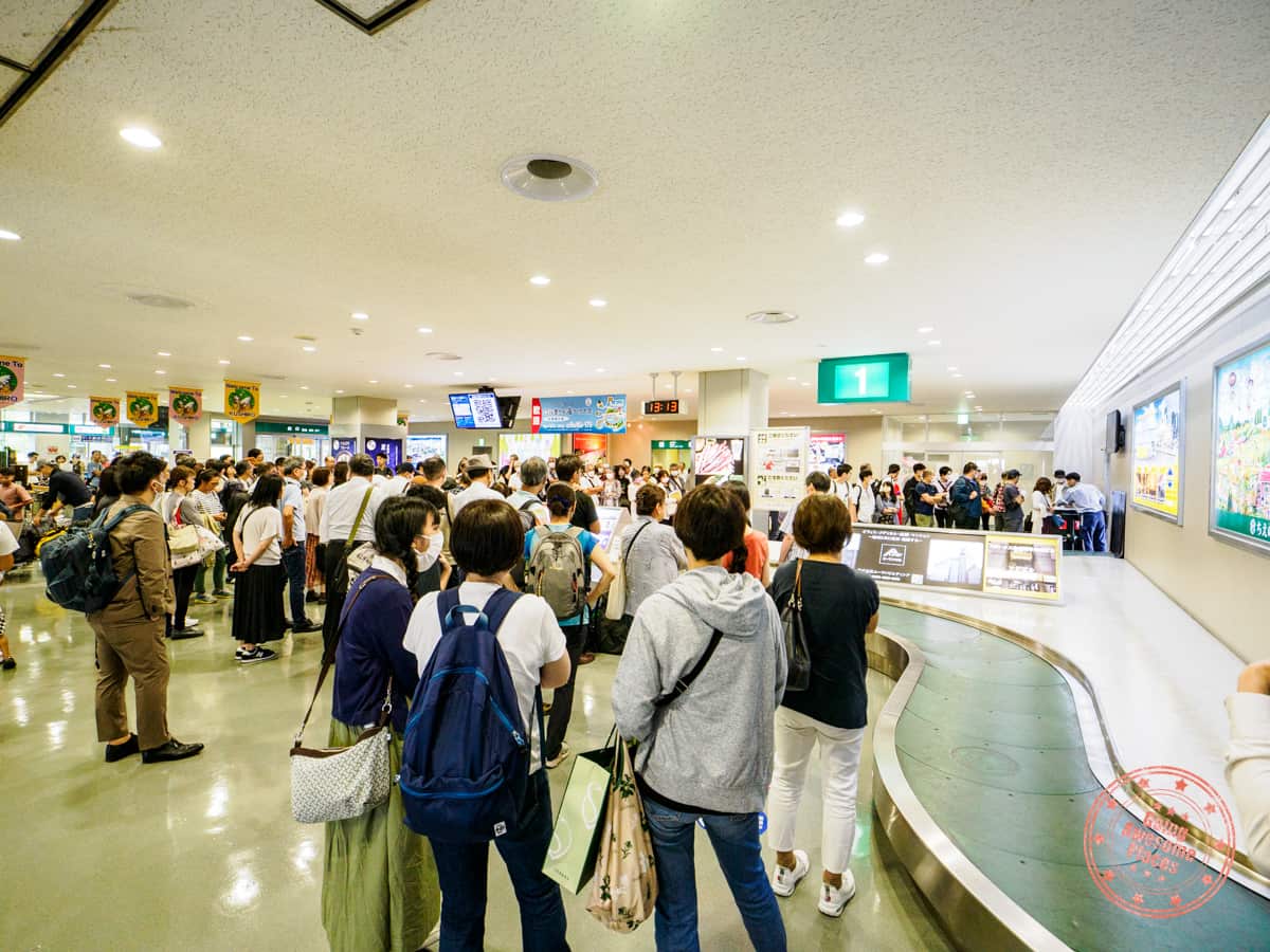 kushiro airport baggage hall