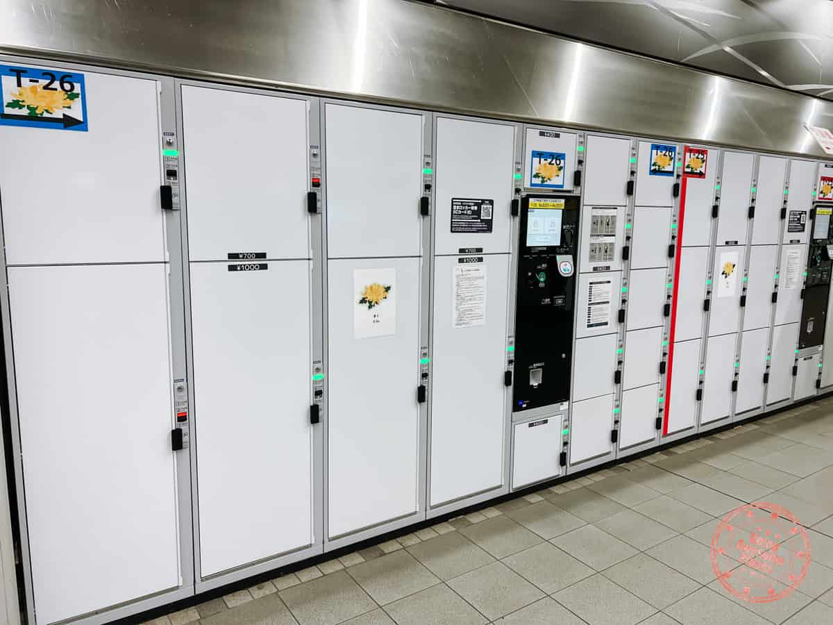 kyoto station large lockers