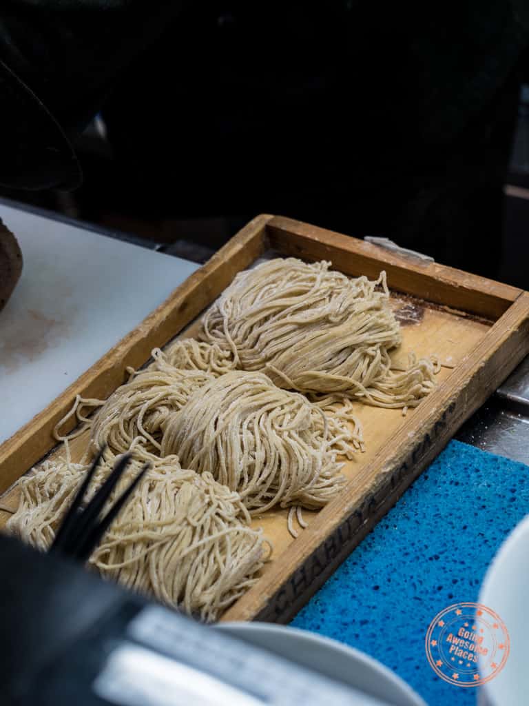matador ramen noodles in the kitchen