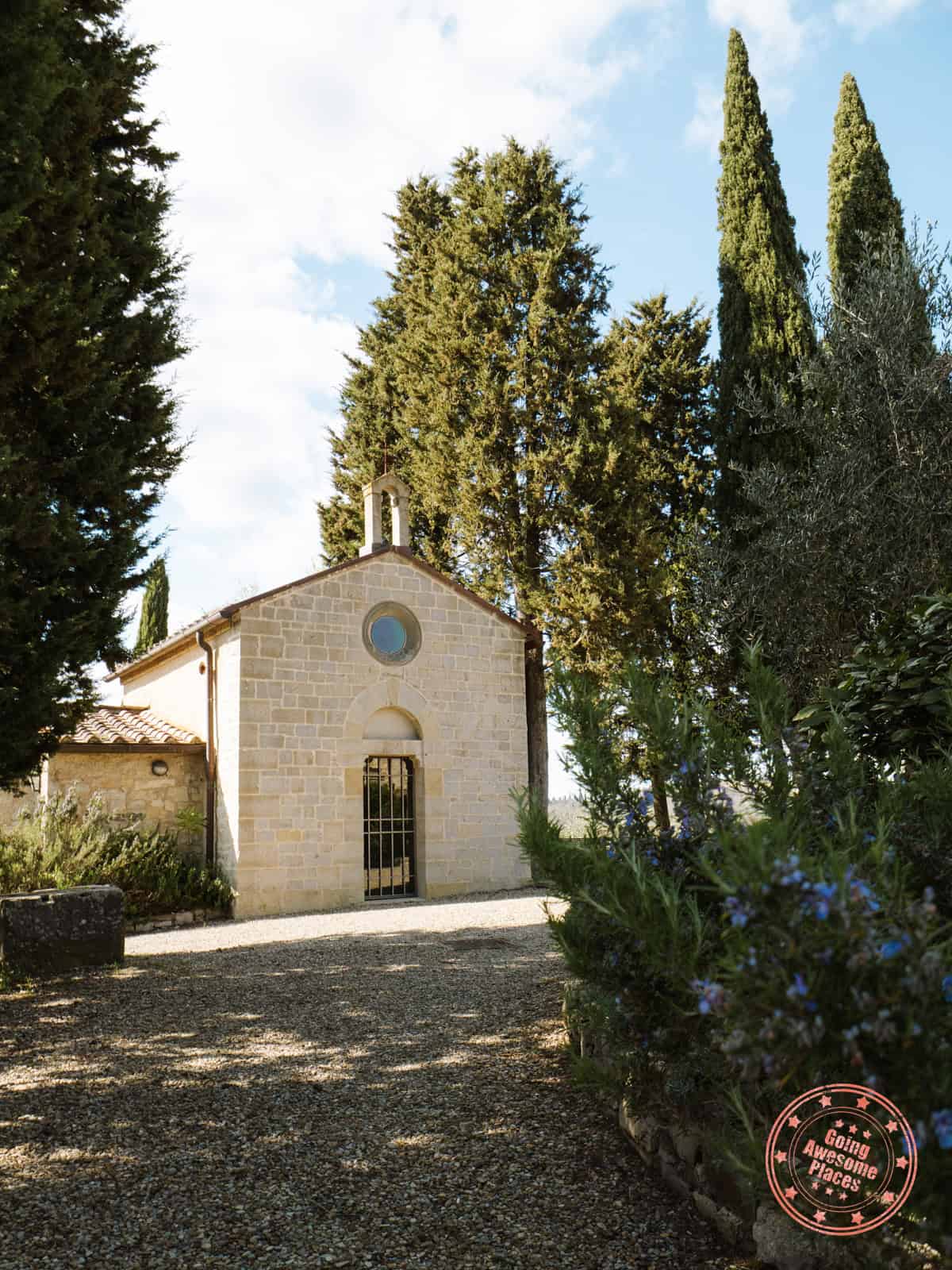 montebuoni villa hamlet chapel