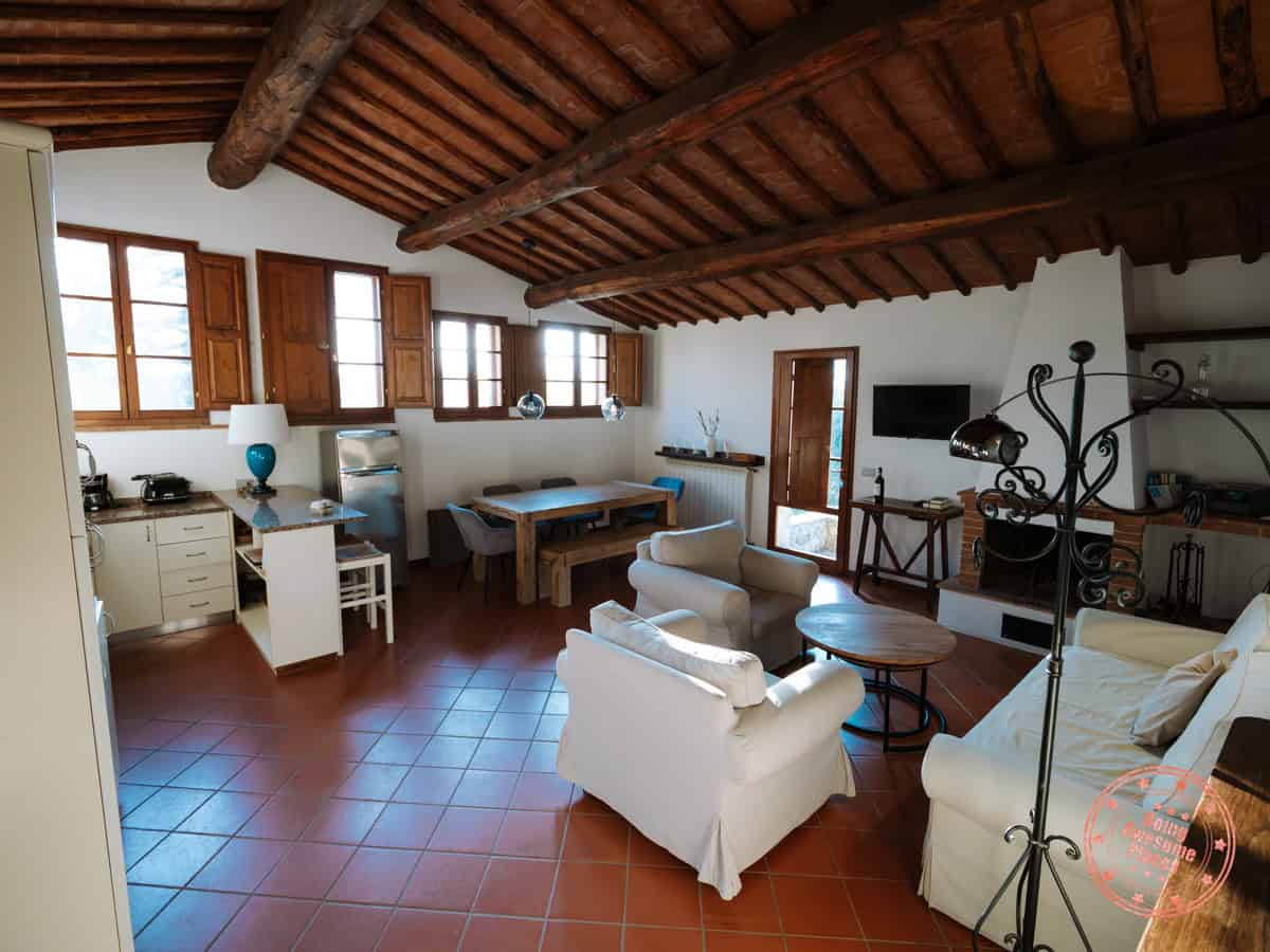 l'oliveta at montebuoni living room