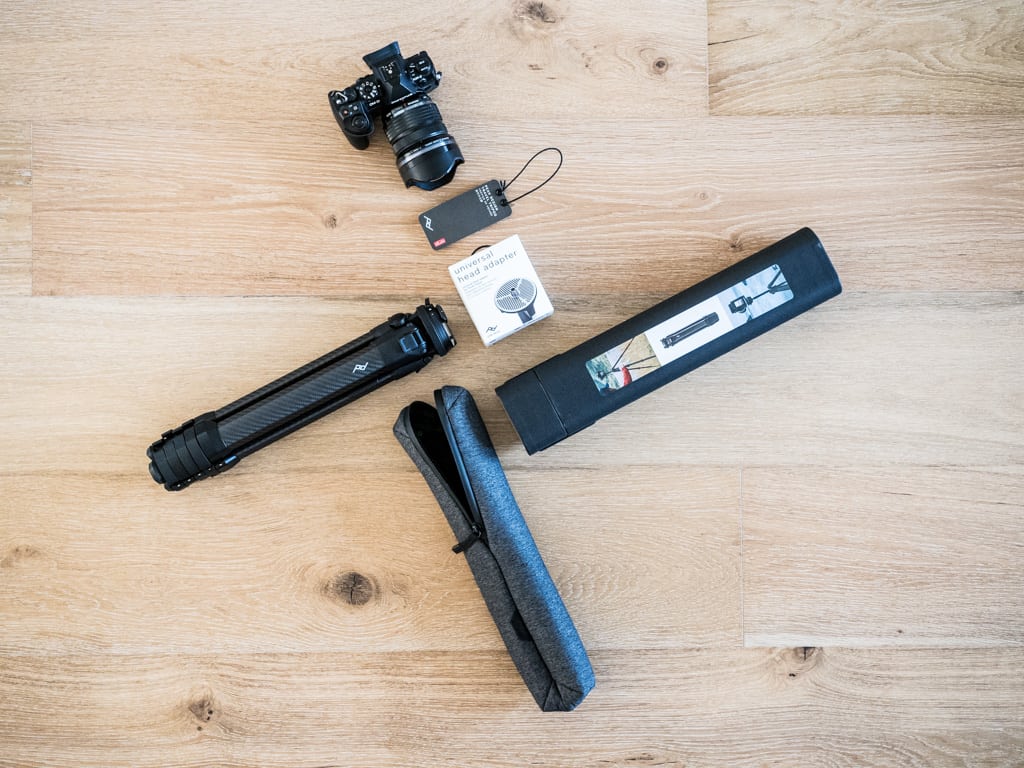 peak design travel tripod carbon fiber review