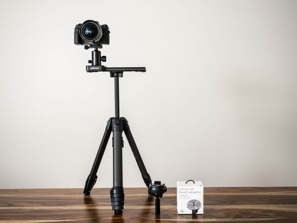 peak design tripod with edelkrone slider