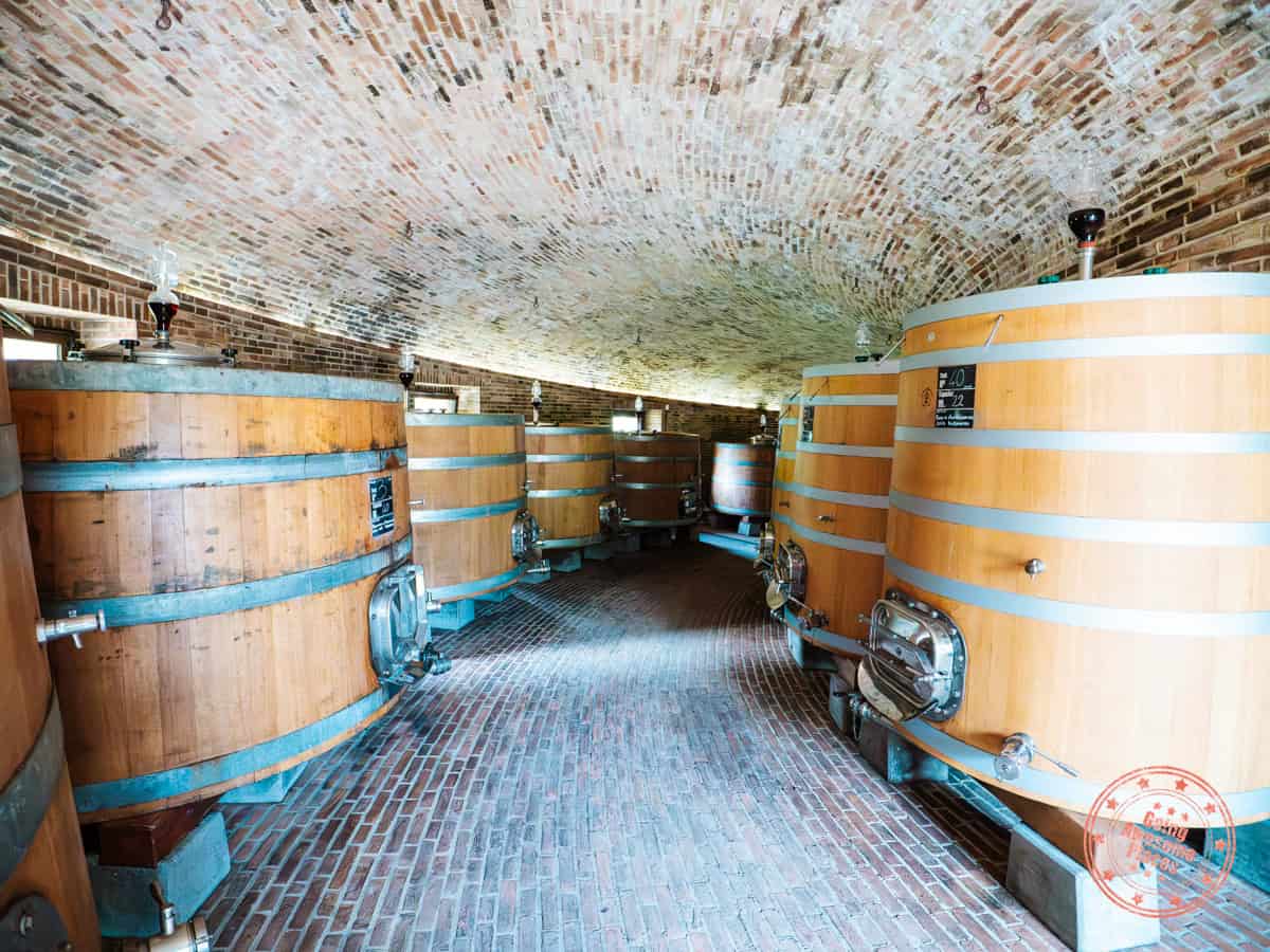 podere le ripi aging tanks