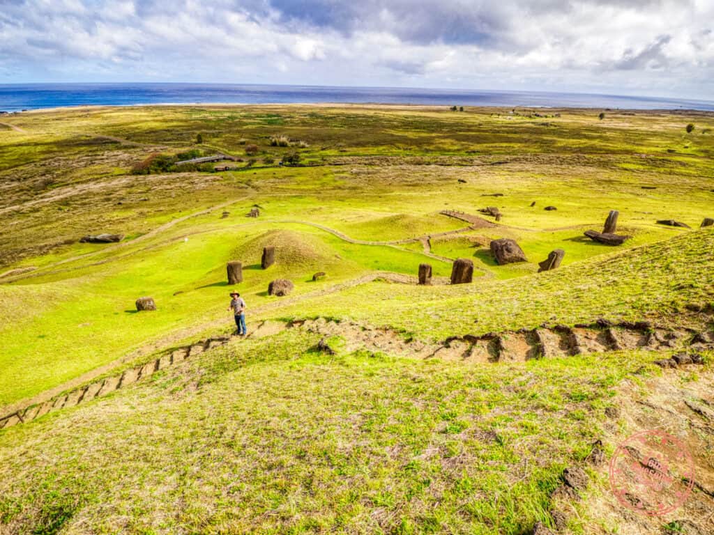 rano rararku rapa nui quarry in easter island itinerary