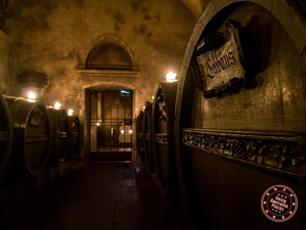 ratskeller apostles wine cellar in bremen germany
